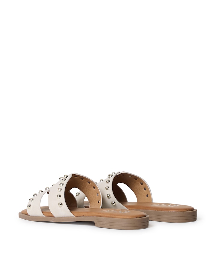 Zakiya dames slippers beige