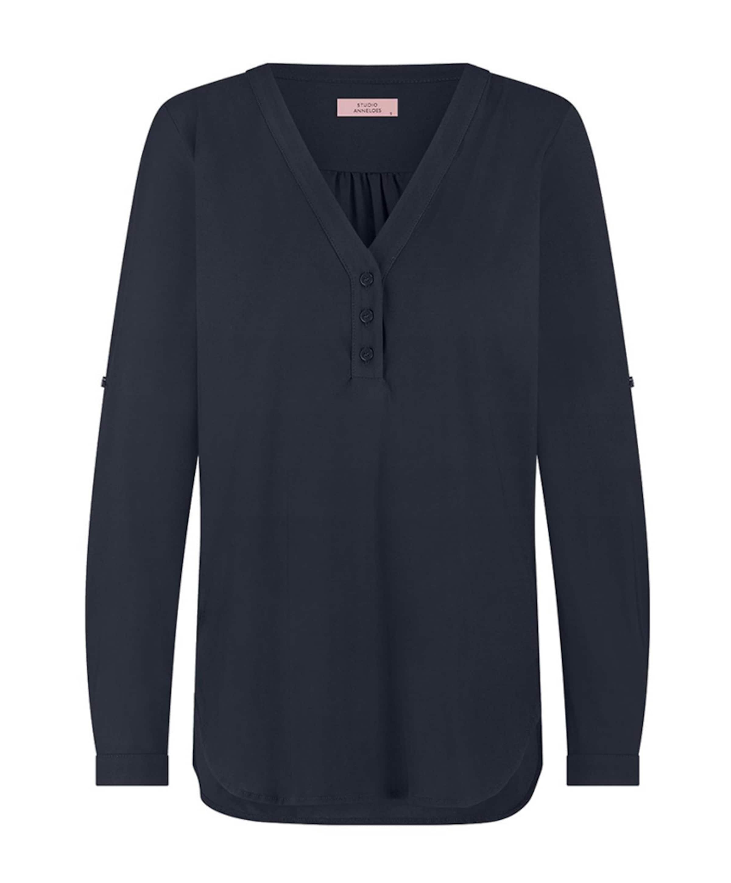 Dames blouse blauw