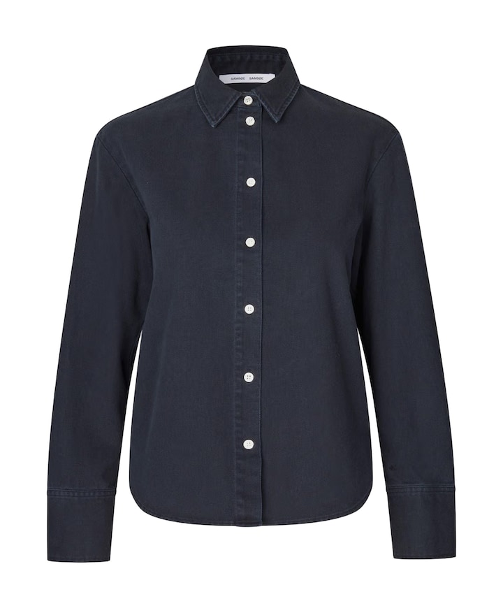 Dames blouse blauw