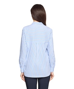 Dames blouse blauw
