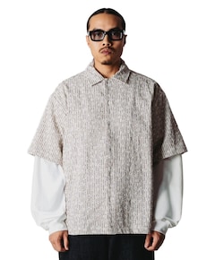 Heren overshirt ecru