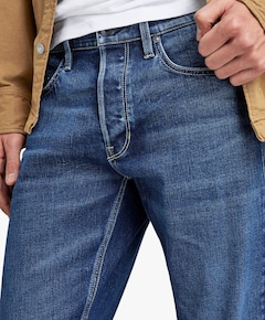 Mosa Straight heren jeans blauw