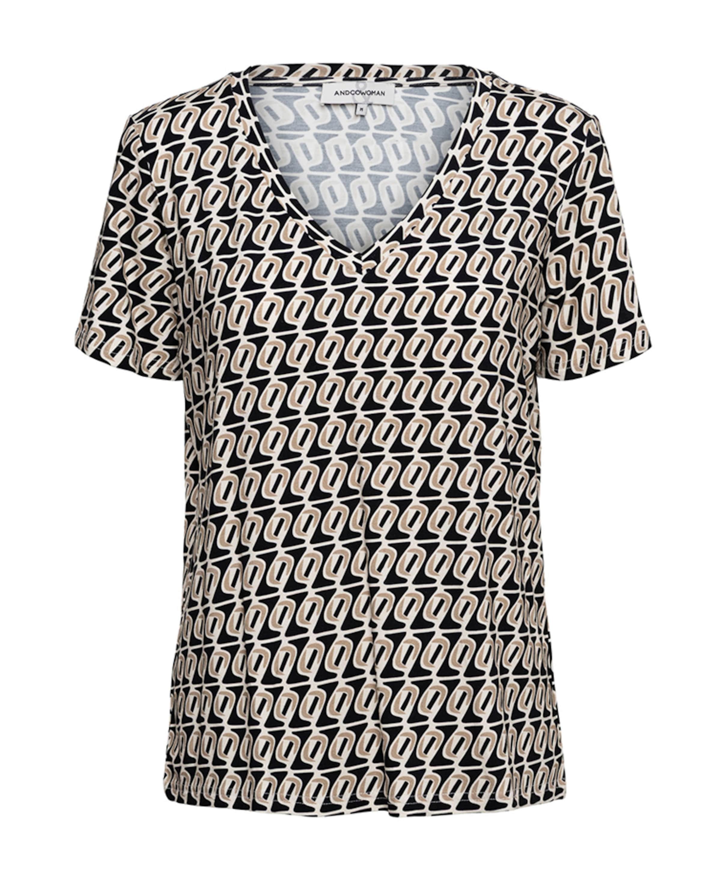 Dames T-shirt beige