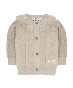 Meisjes vest beige
