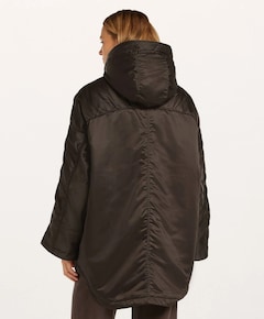 Dames jas bruin
