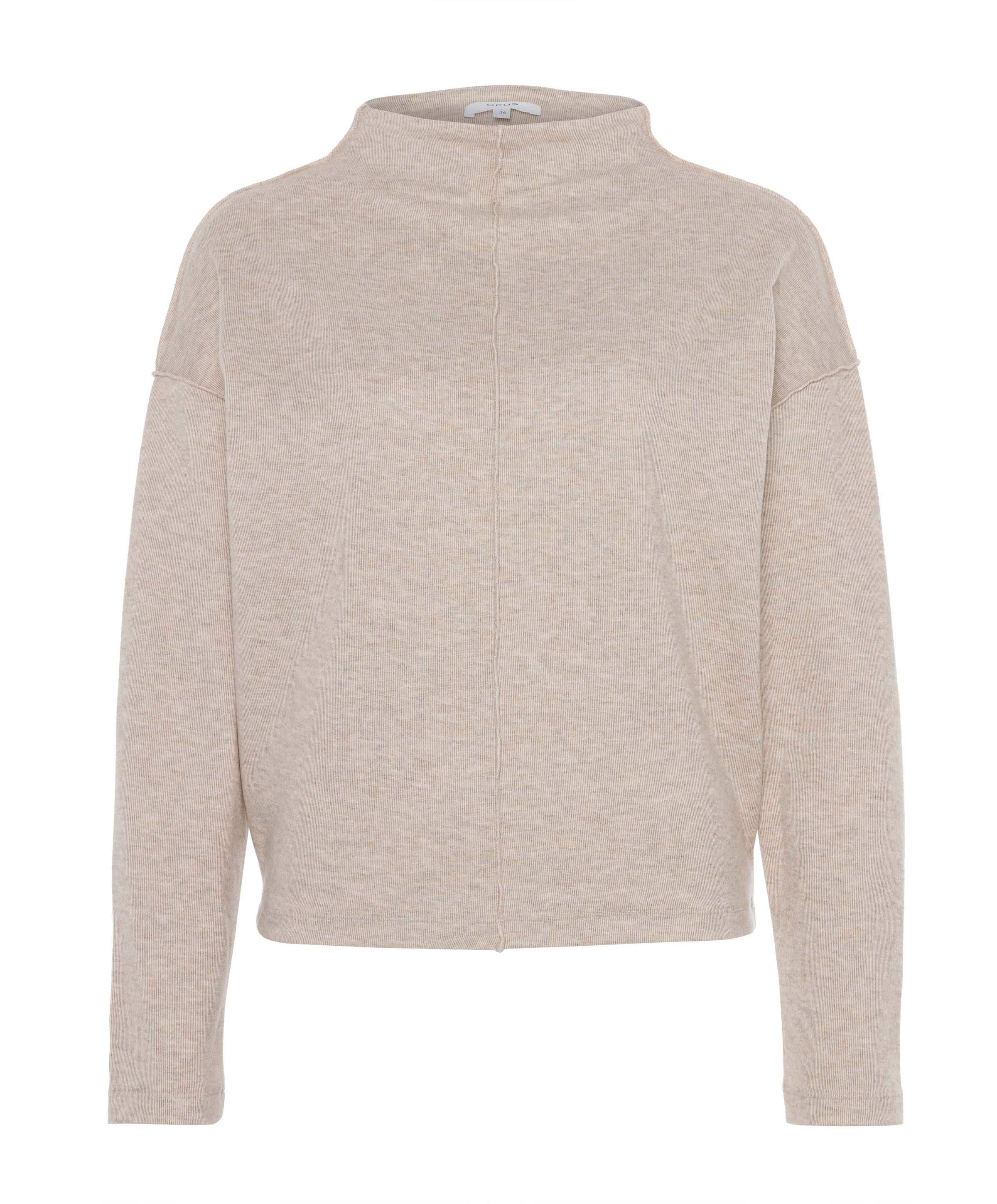 Dames longsleeve beige