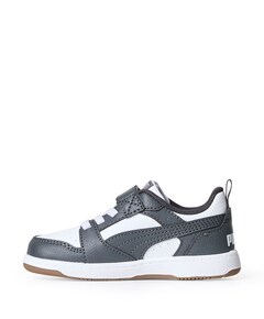 Puma Rebound V6 Lo AC+ Inf jongens sneakers grijs