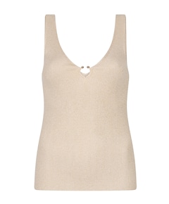 Dames top beige