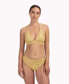 Dames bikinitop goud