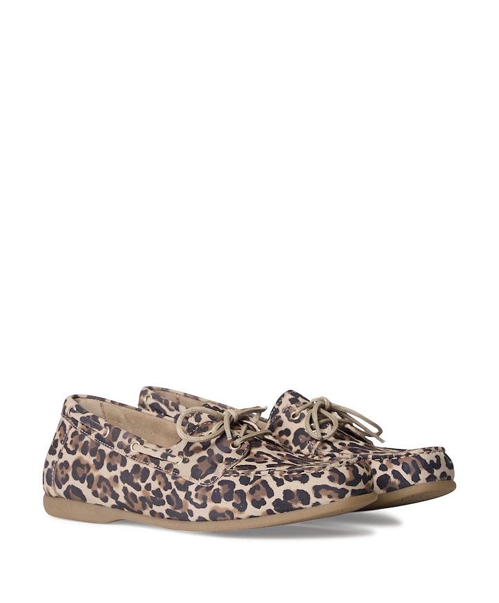 dames loafers bruin