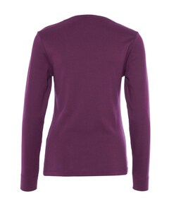 Dames longsleeve paars