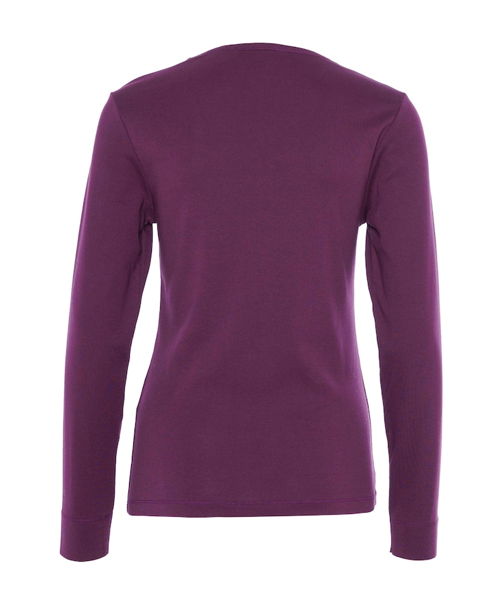 Dames longsleeve paars