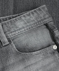 Extra Wide Fit Grey meisjes jeans grijs