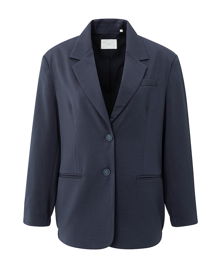 Dames blazer blauw