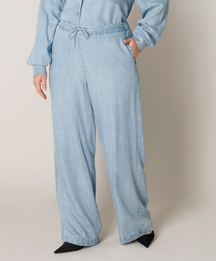 Noella dames broek blauw