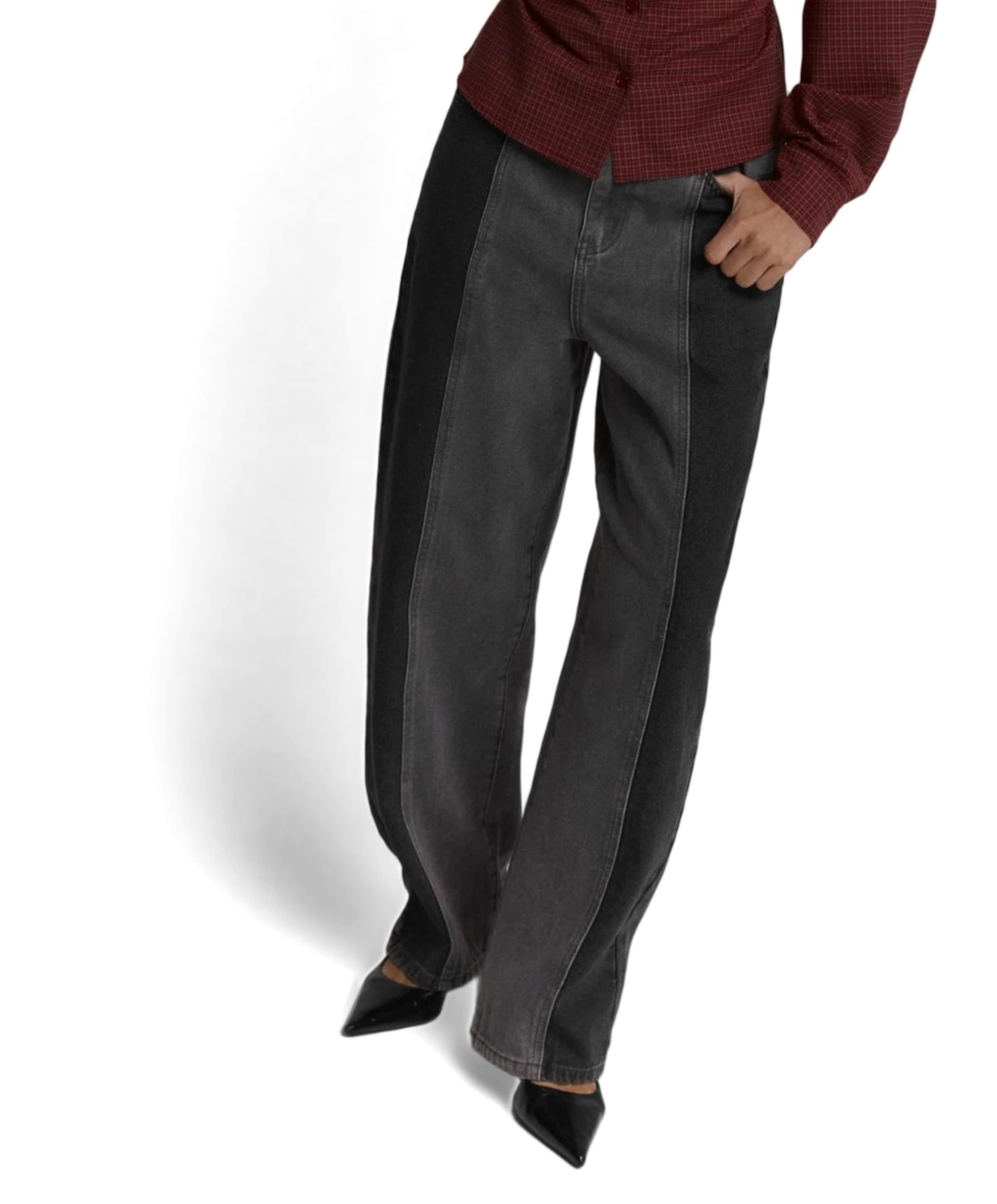 EMMA dames jeans grijs