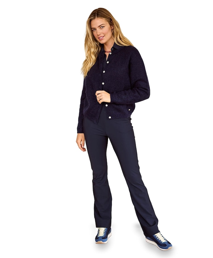 Flair bonded trousers blauw