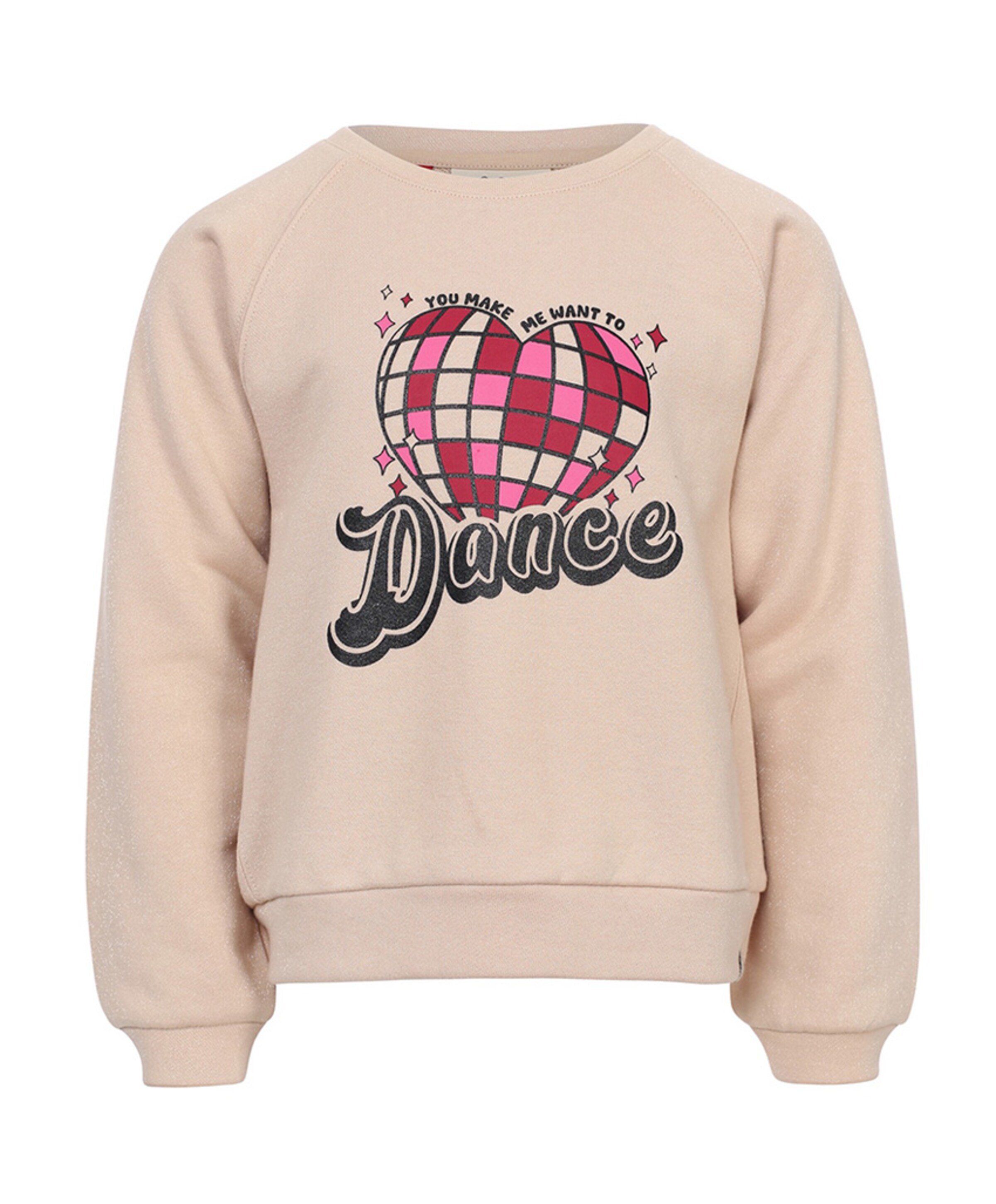 Meisjes sweater beige