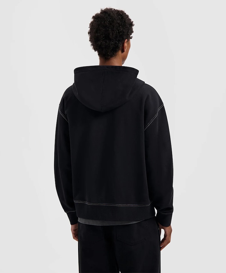 Heren hoodie zwart
