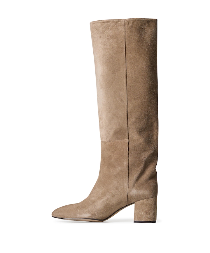 dames laarzen beige