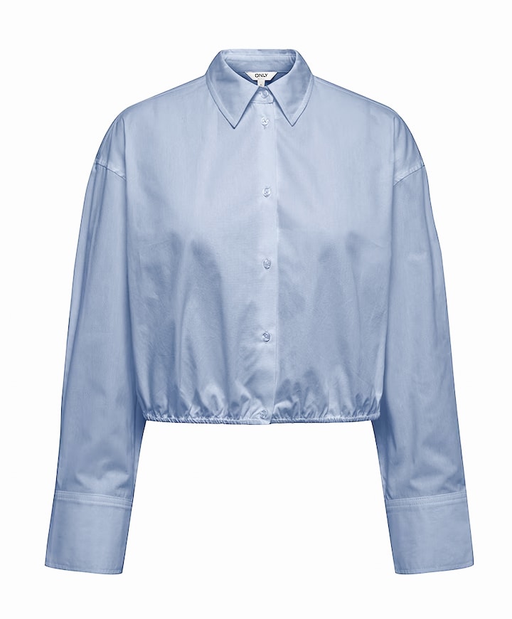 Dames blouse blauw