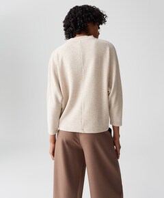 Dames longsleeve beige