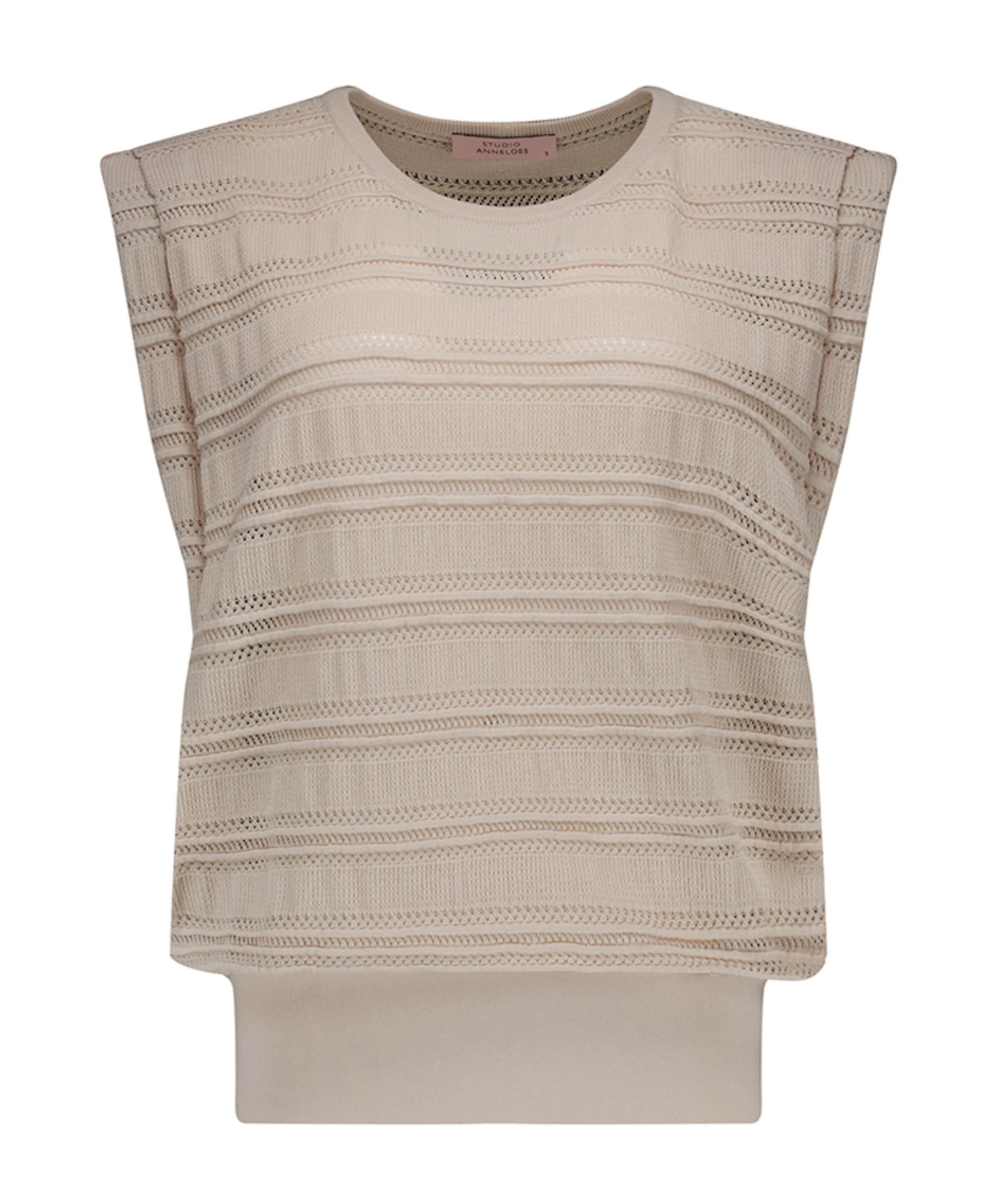 Dames top beige