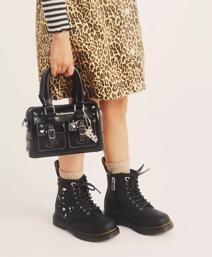 1460 HS T meisjes boots zwart