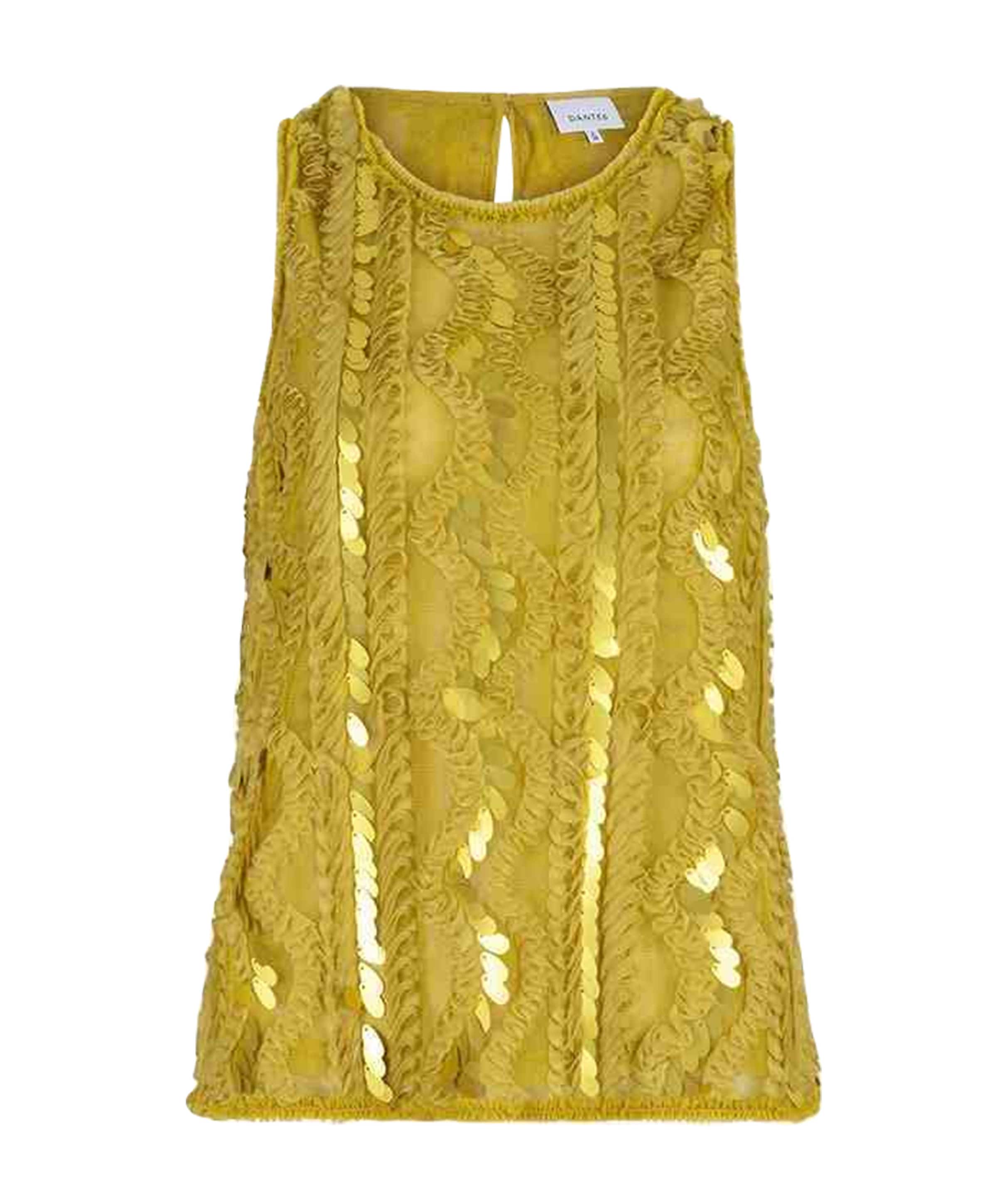 Dames top geel