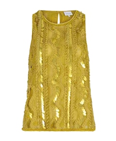 Dames top geel