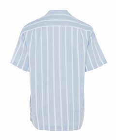 Overhemd korte mouw blauw