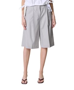 CMTENNA-BERMUDA dames korte broek grijs