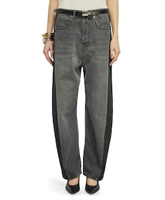 dames jeans grijs