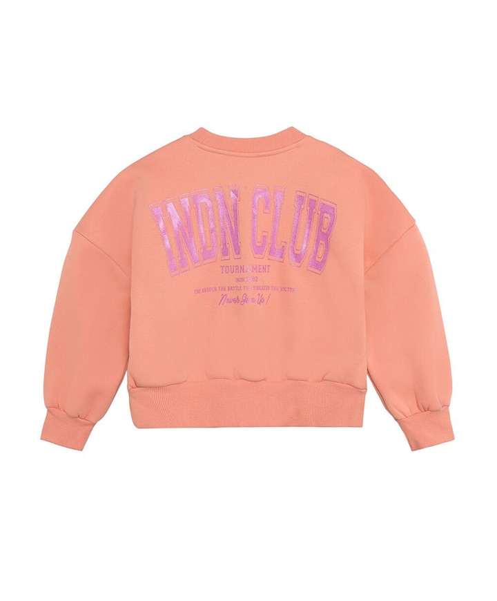 Meisjes sweater oranje