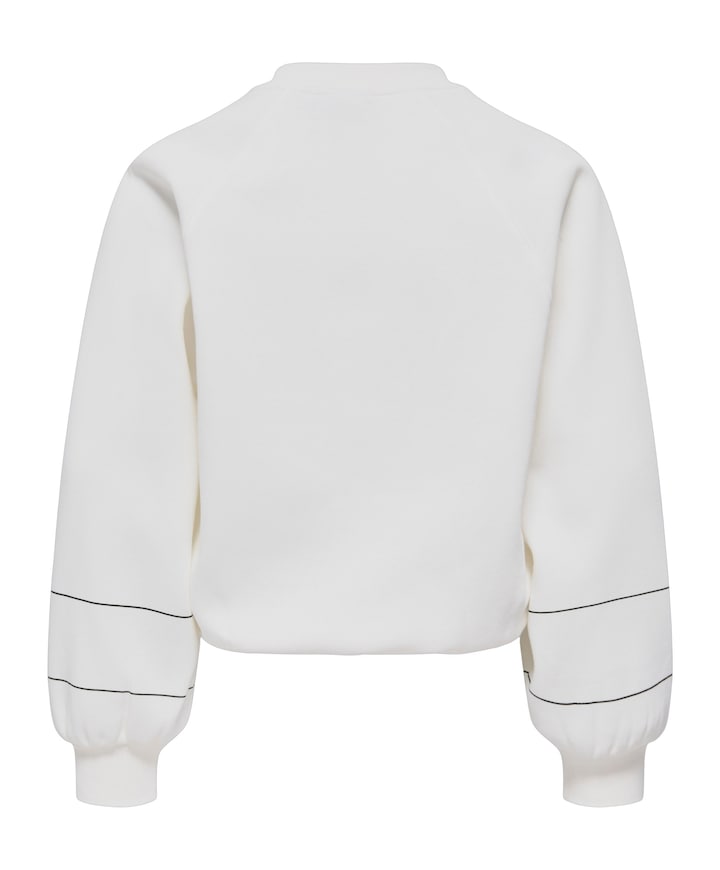 Meisjes sweater ecru