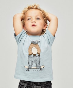 Jongens t-shirt blauw