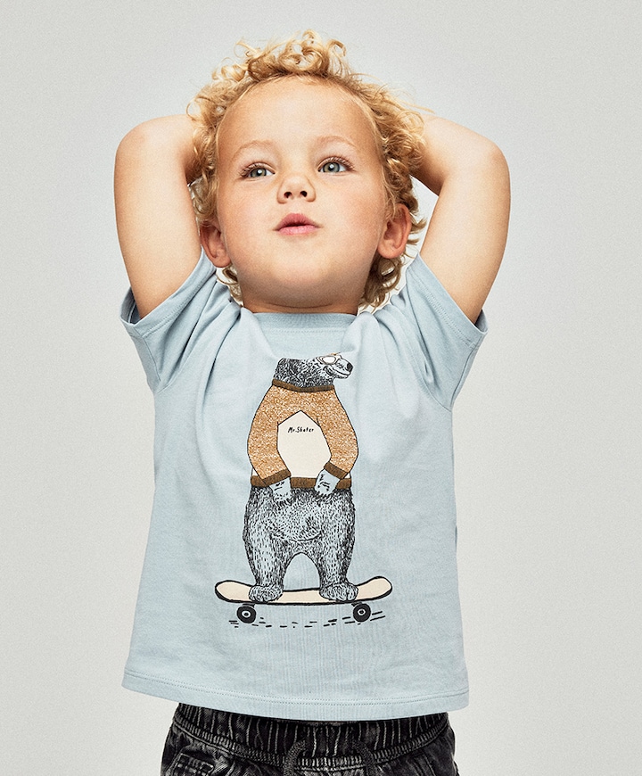 Jongens t-shirt blauw