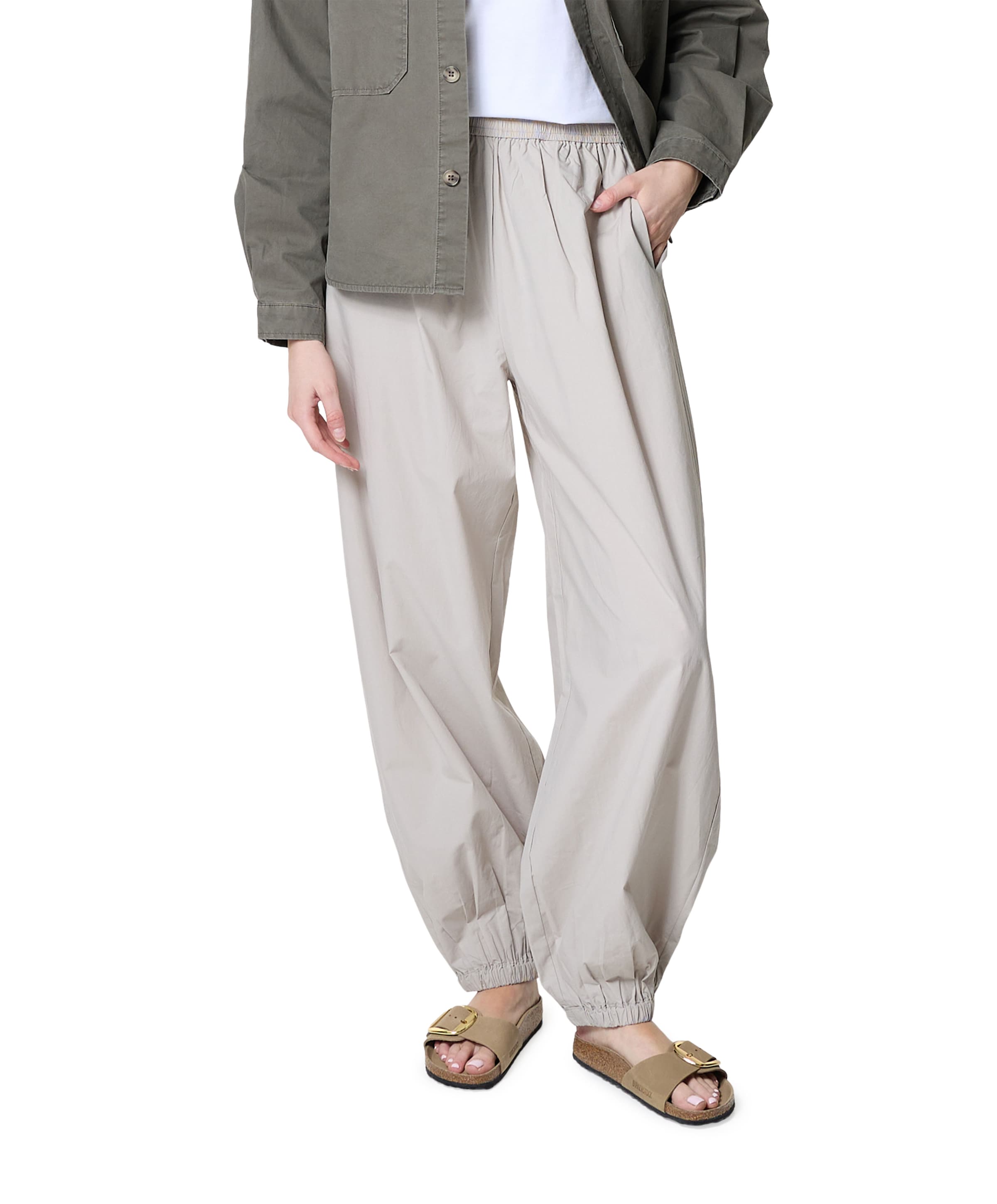 JuneCC Balloon LL dames broek grijs