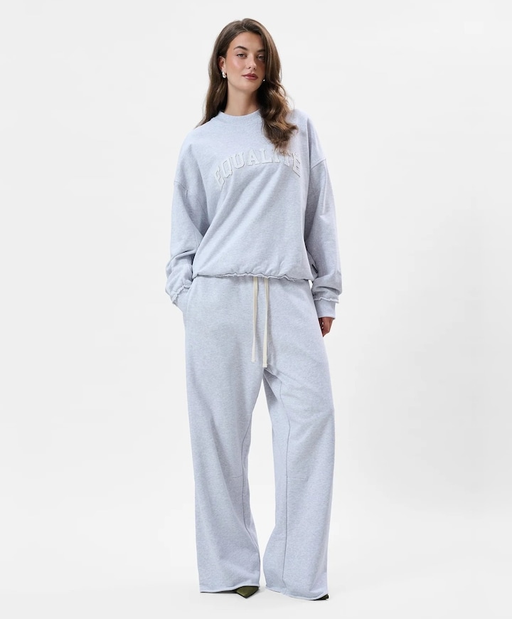 Uniseks sweater grijs