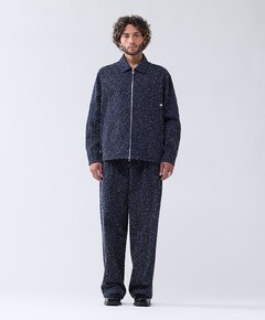 Heren overshirt blauw