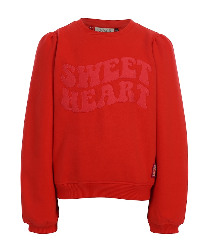 Meisjes sweater rood