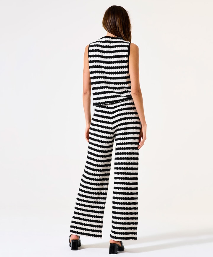 Vest zwart