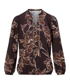 Dames blouse bruin