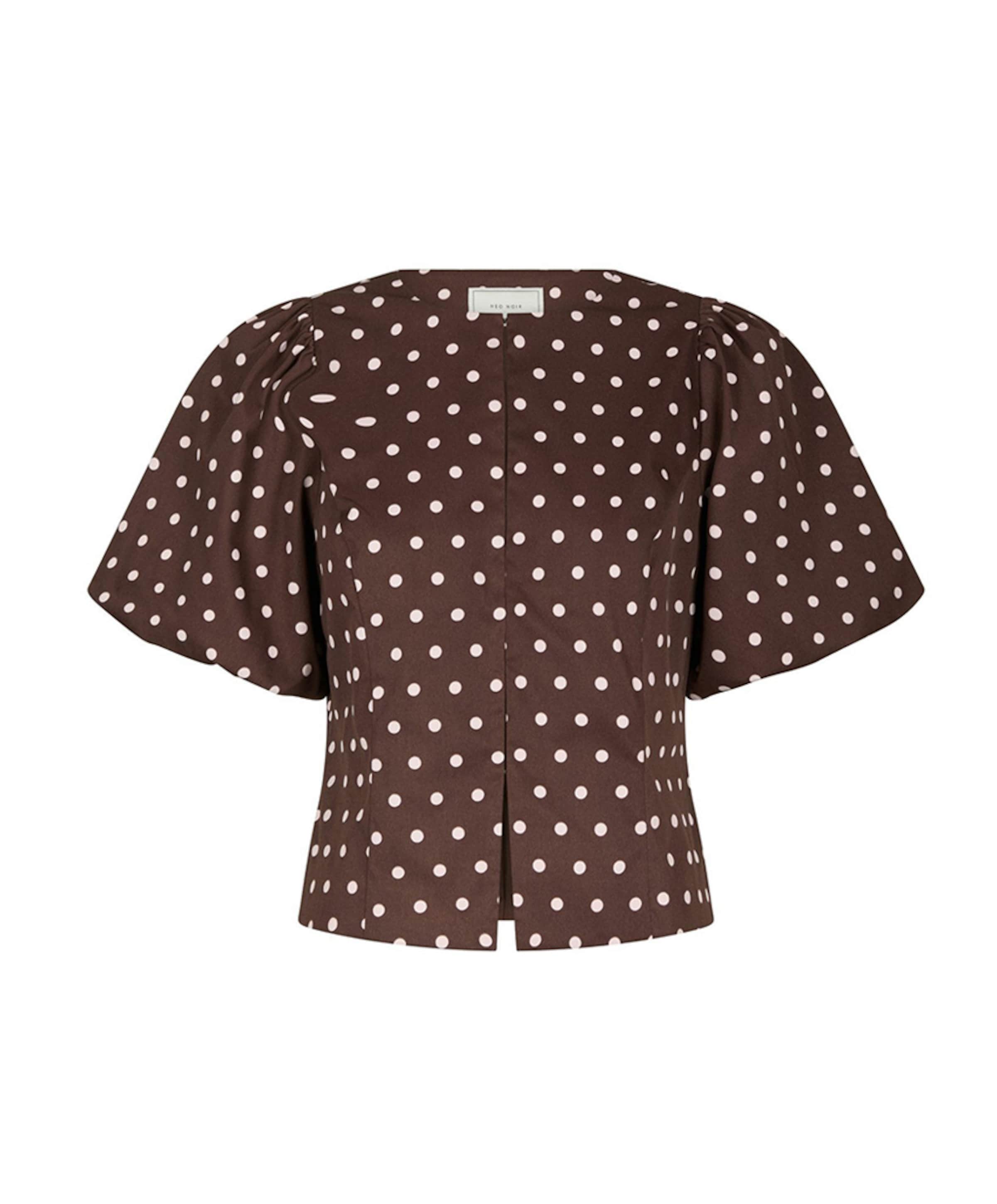 Dames blouse bruin