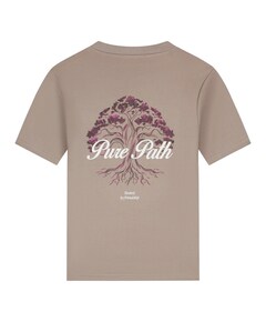 Heren T-shirt beige