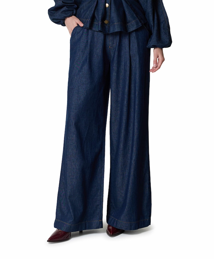 Pants Rally dames broek blauw