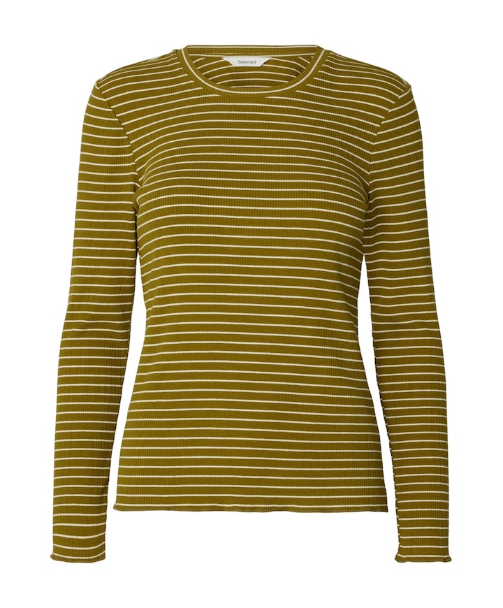 Dames longsleeve groen