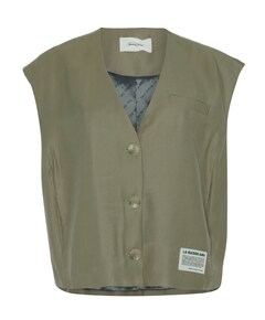 Dames gilet groen