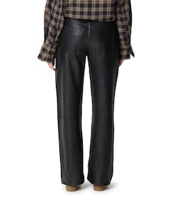 Tessy Leather dames broek zwart