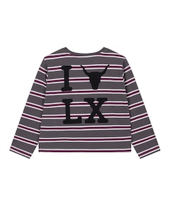 Meisjes longsleeve grijs